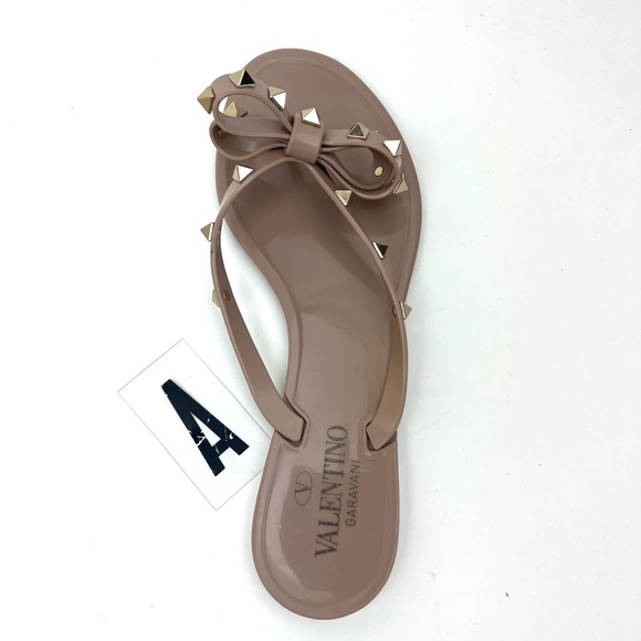 VALENTINO GARAVANI Rockstud Jelly Thong sz 8 - Picture 9 of 12